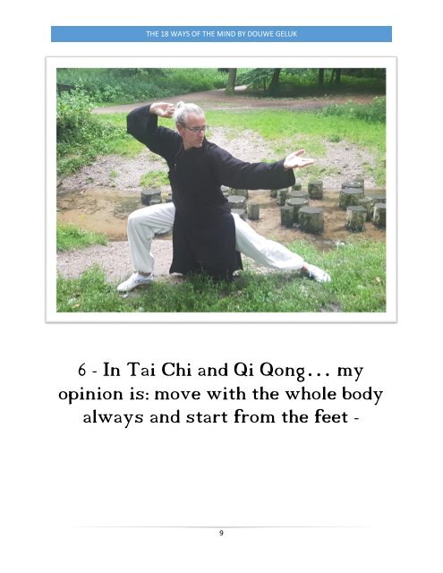 Tai Chi Chuan book '18 methods of the mind'