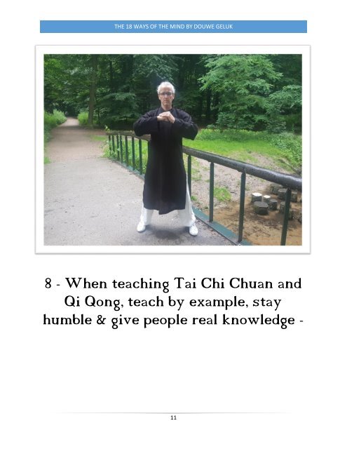 Tai Chi Chuan book '18 methods of the mind'