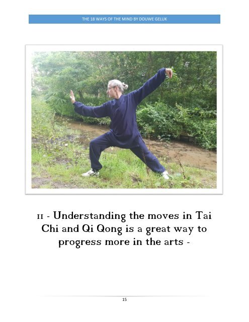 Tai Chi Chuan book '18 methods of the mind'