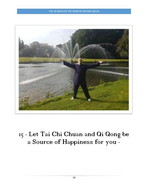 Tai Chi Chuan book '18 methods of the mind'