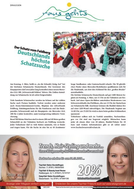 Gundelfingen Magazin (Februar 2018)