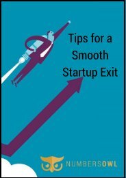 4 Tips For A Successful Startup Exit - Numbersowl