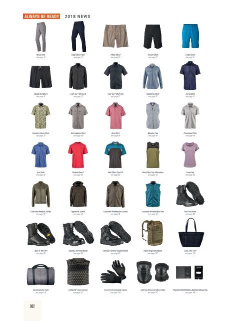 5.11 Spring/Summer - English - No Price