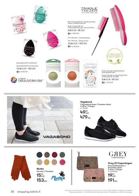 Turu-Stockholm March-April 2018 Spring Shopping catalogue light