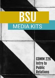 BSU Media Kits