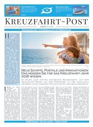 EURESAreisen Kreuzfahrt-Post - Ausgabe 01 / 2018