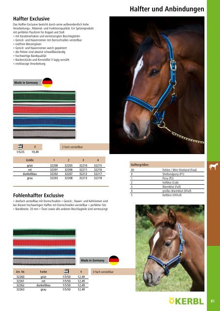 Agrodieren.be Reitsport Pferd Ausrüstung Reitausrüstung Stallausrüstung Katalog 2018