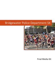 Bridgewater Police Dept 5K