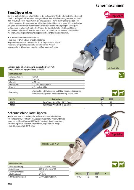 Agrodieren.be Agrarbedarf und Hof Katalog 2018