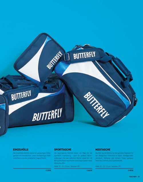 Butterfly Katalog 2018 - DE 