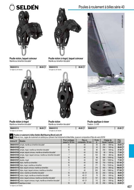 Catalogue nautiques Bucher + Walt 2018 FR