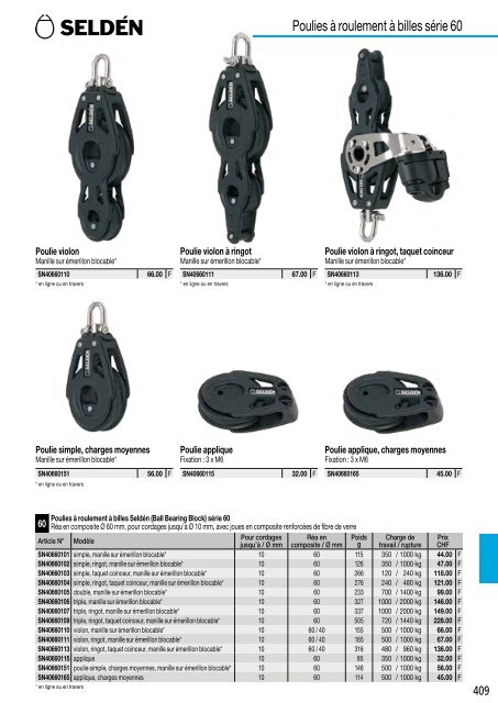 Catalogue nautiques Bucher + Walt 2018 FR