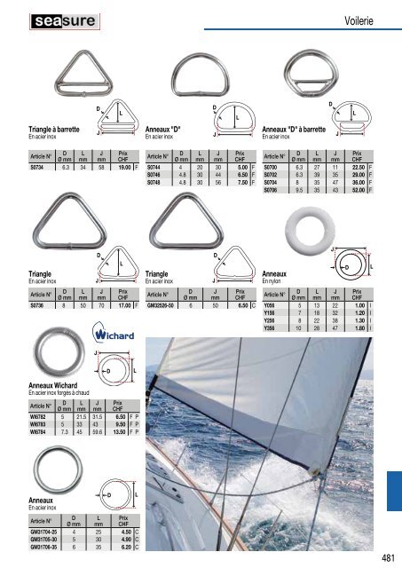 Catalogue nautiques Bucher + Walt 2018 FR