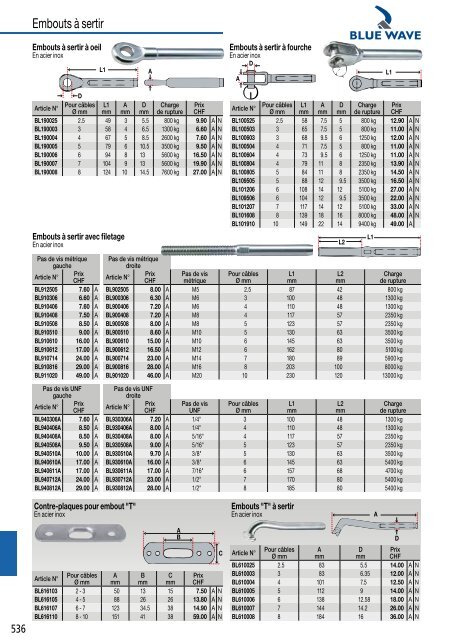 Catalogue nautiques Bucher + Walt 2018 FR