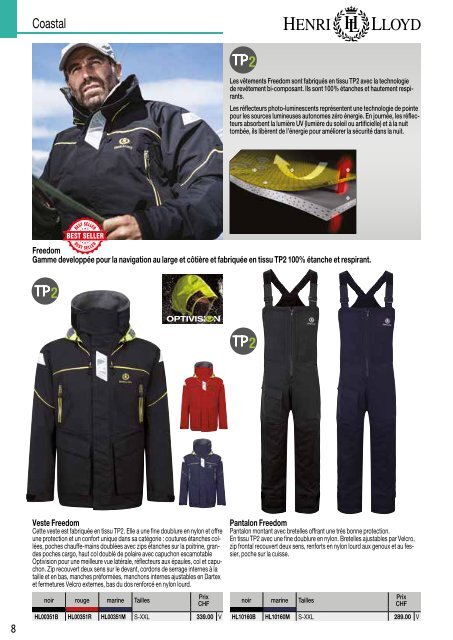 Catalogue nautiques Bucher + Walt 2018 FR