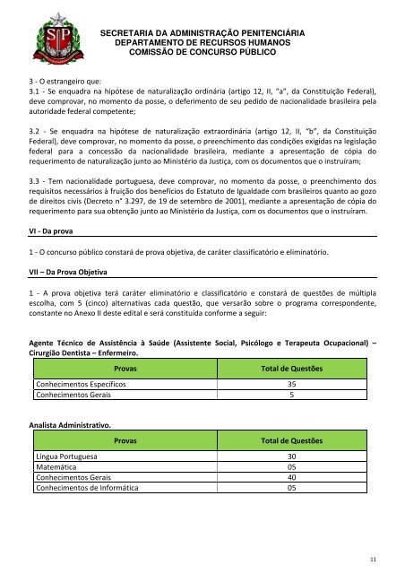 EDITAL DE ABERTURA DE INSCRIÇÕES CCP N° 008-2018 - SAP.