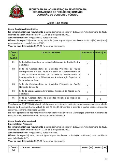 EDITAL DE ABERTURA DE INSCRIÇÕES CCP N° 008-2018 - SAP.