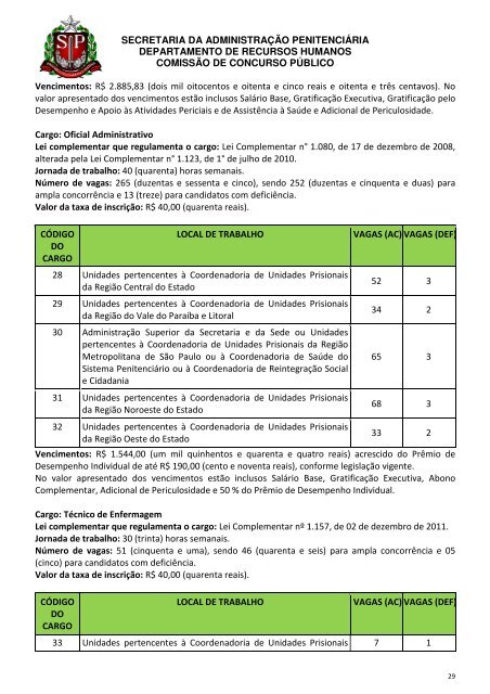 EDITAL DE ABERTURA DE INSCRIÇÕES CCP N° 008-2018 - SAP.