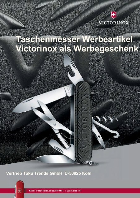 Taschenmesser Werbeartikel Victorinox als Werbegeschenk