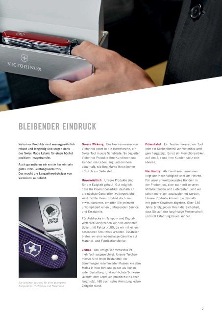 Taschenmesser Werbeartikel Victorinox als  Werbegeschenk