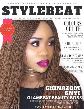 STYLEBEAT MAGAZINE NIGERIA FEBRUARY EDITION