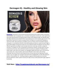 Dermagen IQ - Effective Anti-Aging Cream 