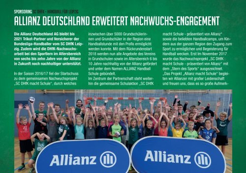 Grünweiss - Spieltags-Magazin SC DHfK Leipzig vs. SC Magedeburg