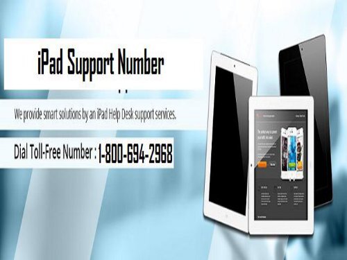 iPad Support Number 1-800-694-2968 | iPad Service Number