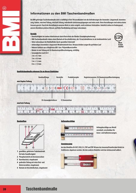 Maßband Werbeartikel bedrucken günstig 