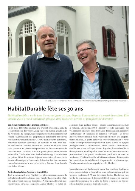 HabitatDurable 45 - mars 2018