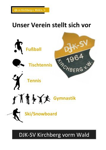 Infobroschüre Sportverein - Finaler Entwurf