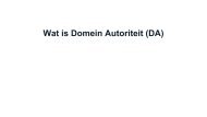 Wat is Domein Autoriteit?