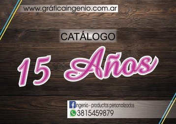 Catalogo 15 Años - Grafica Ingenio