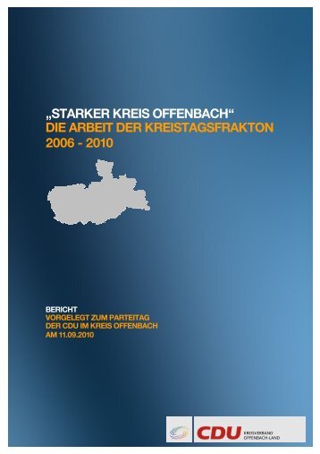 Starker Kreis Offenbach - CDU Kreisverband Offenbach-Land