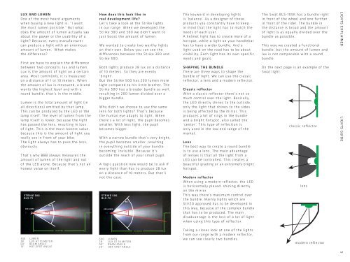 BBB Cycling Australia - Light Guide 2018