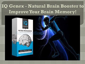  IQ Genex - Boost IQ and Concentration Level Naturally