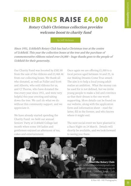 Uckfield Matters Magazine Feb 2018