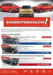 Das Wolfert-Gruppe Angebotsmagazin! 01/2018