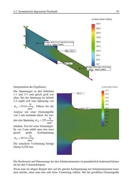 Grundlagen FEM mit Solidworks Berechnung Verstehen und anwenden