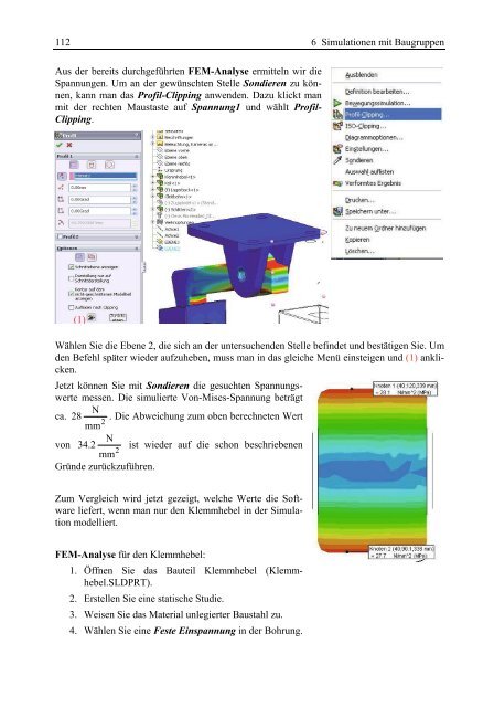 Grundlagen FEM mit Solidworks Berechnung Verstehen und anwenden