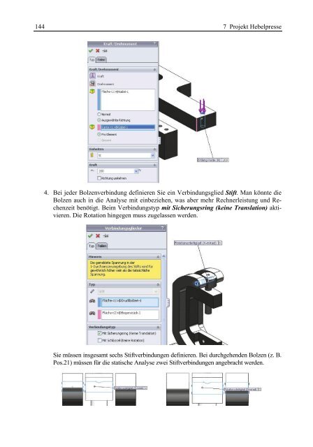 Grundlagen FEM mit Solidworks Berechnung Verstehen und anwenden