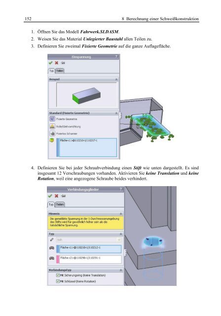 Grundlagen FEM mit Solidworks Berechnung Verstehen und anwenden