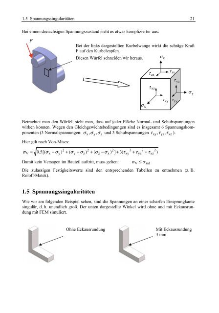 Grundlagen FEM mit Solidworks Berechnung Verstehen und anwenden