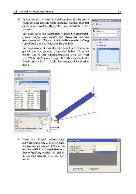 Grundlagen FEM mit Solidworks Berechnung Verstehen und anwenden