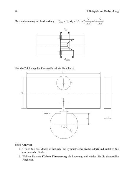 Grundlagen FEM mit Solidworks Berechnung Verstehen und anwenden