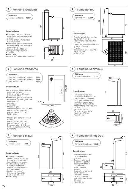 EMRODIS Mobilier urbain Catalogue 2018