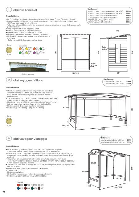 EMRODIS Mobilier urbain Catalogue 2018