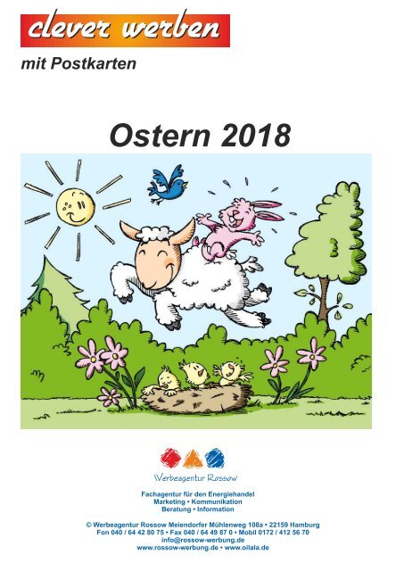 Katalog 2018 Postkarten Ostern