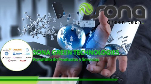 Portafolio Comercial SONA GREEN TECHNOLOGIES MULTIMARCAS