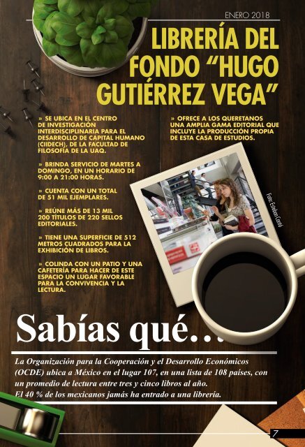 Gaceta UAQ 01 | Enero 2018